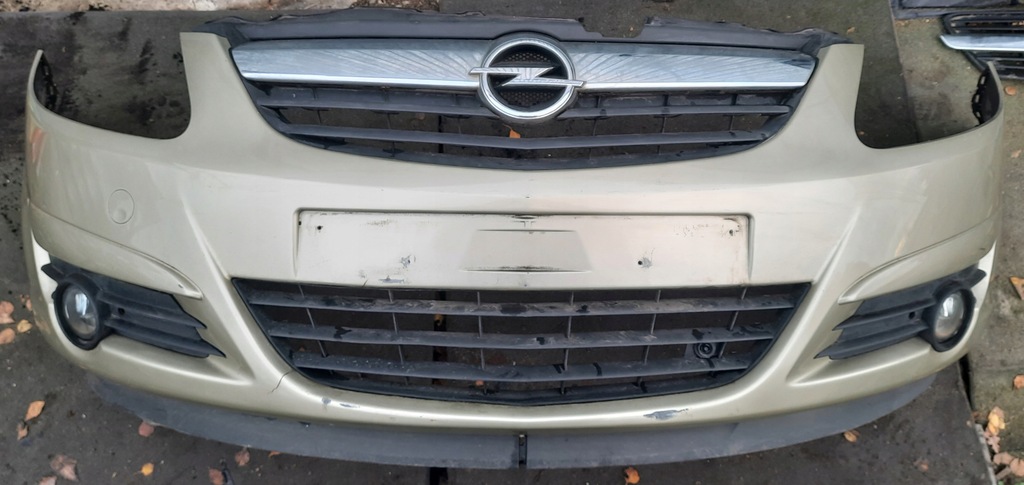 фото №1, Бампер перед opel corsa d z40m противотуманные фары