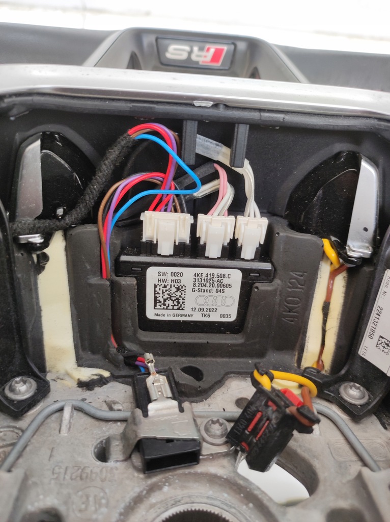 фото №16, Воздуховод многофункциональный лепестки переключения переключения передач audi a6 rs6 c8