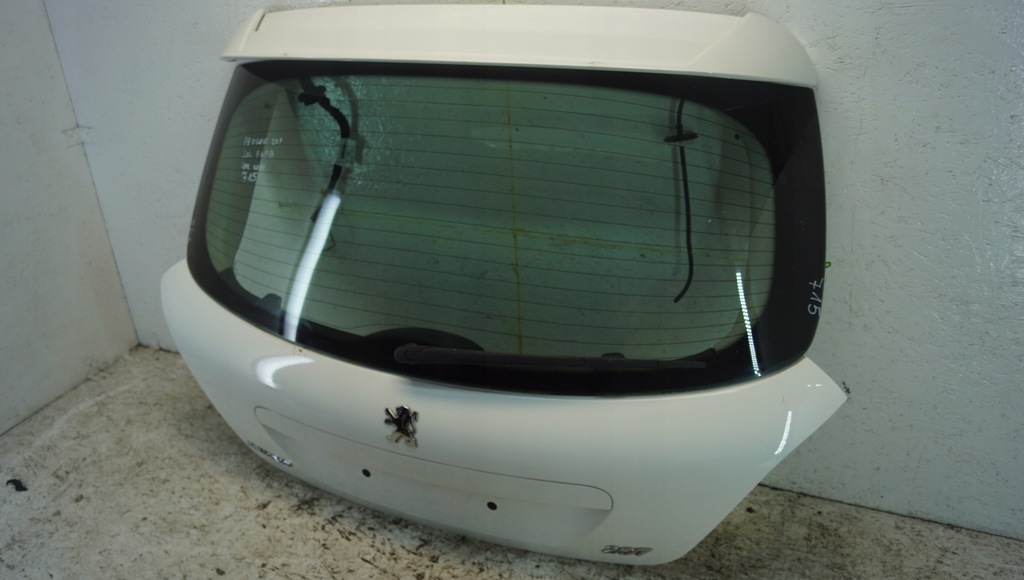 фото №12, Peugeot 207 hb кришка багажника багажника задня задня ewp ewpb
