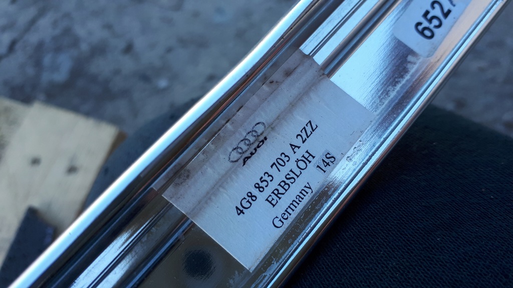 фото №8, A7 4g молдинг кровельная левая кузовная 4g8853703a