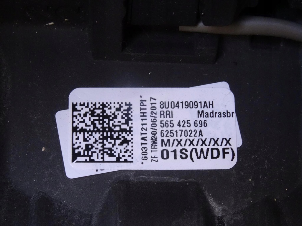 фото №7, Audi q3 8u s-line 11-18 воздуховод кожа кожаный мультифункция 8u0419091ah