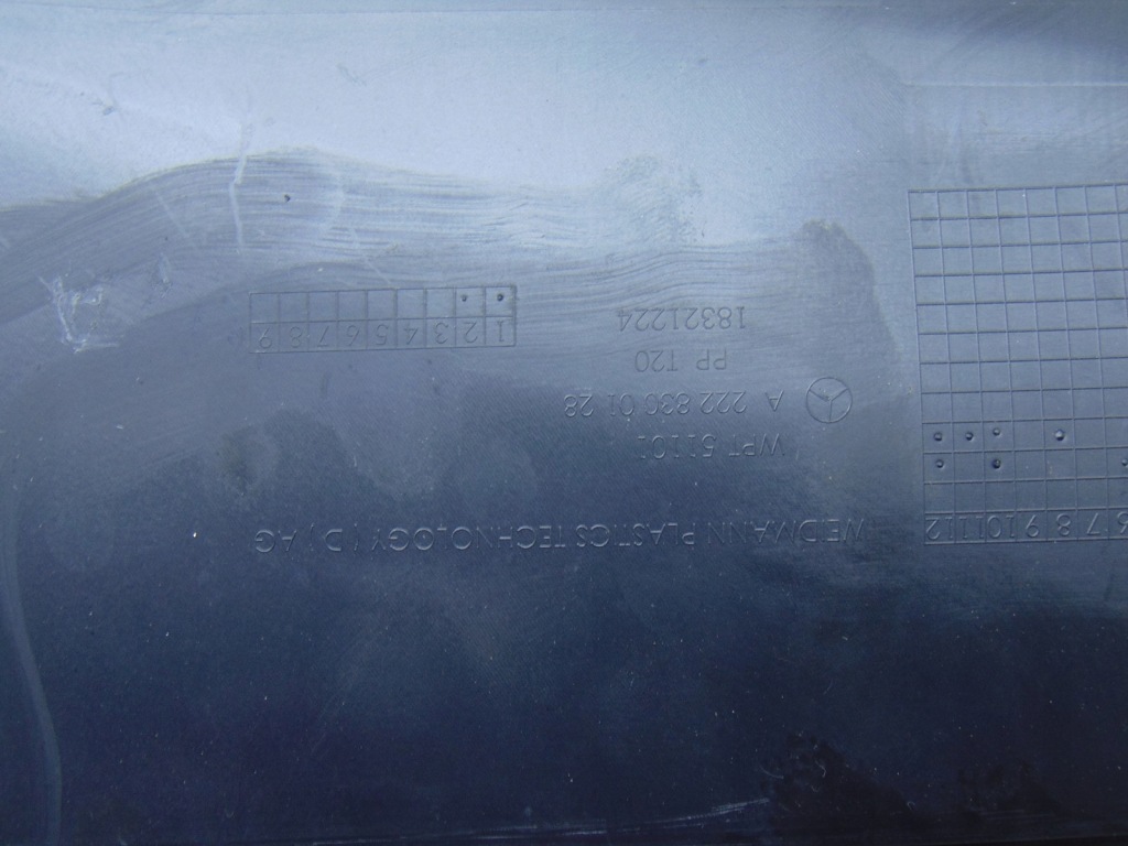 фото №9, Жабо молдинг mercedes s w222 a2228300128 uk