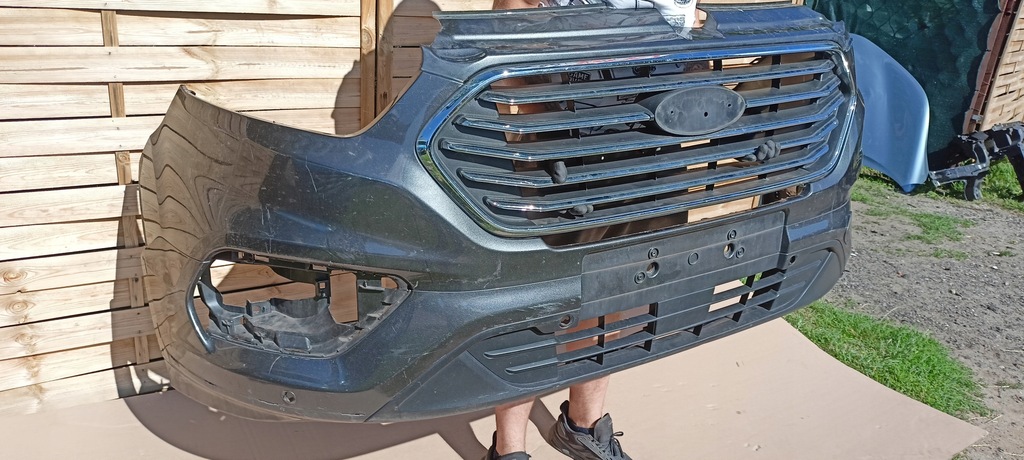 фото №6, Бампер передний ford custom lift 18- jk21-17f003