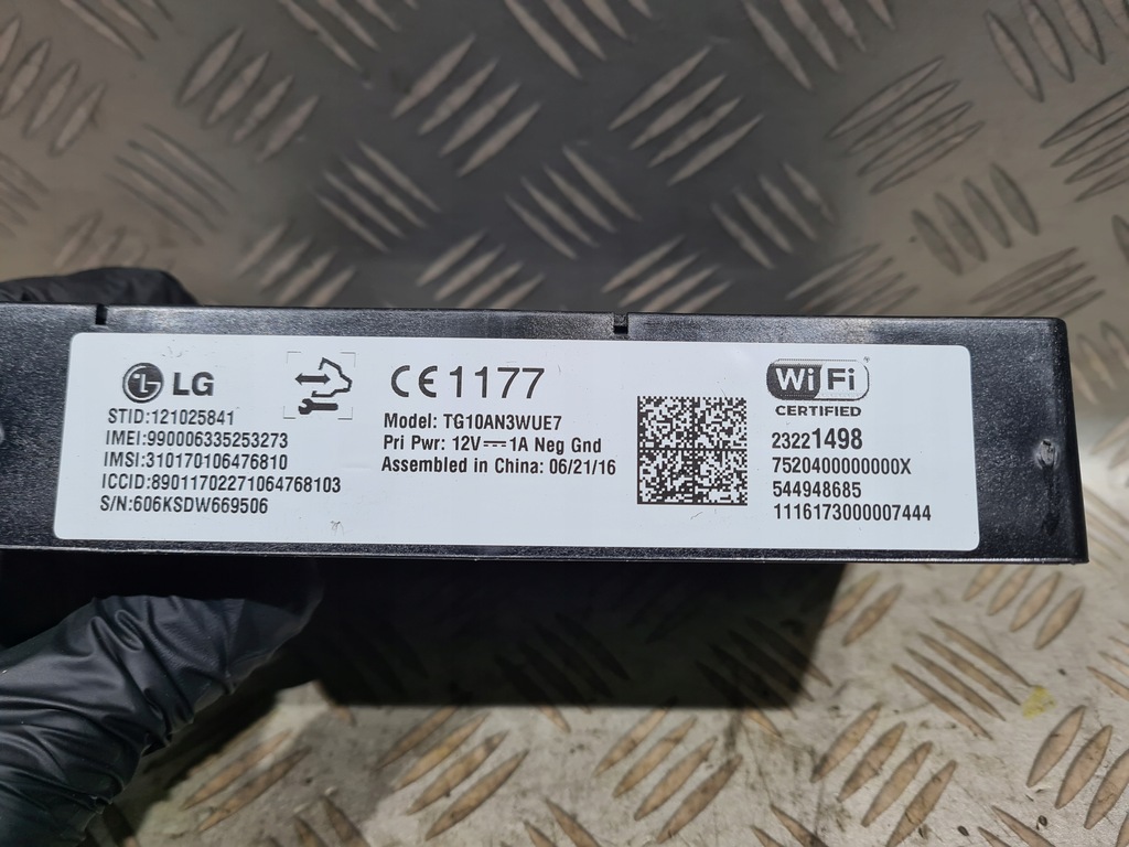 фото №1, Модуль wifi wi-fi opel astra k insignia b