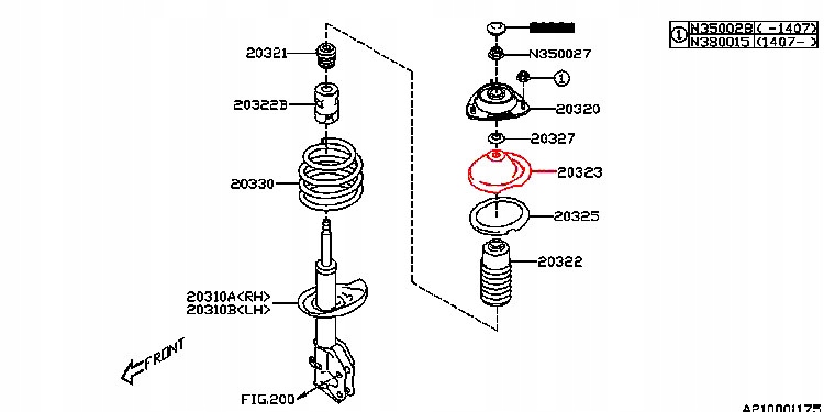 фото №13, Тарелка пружины перед subaru impreza 94-07 legacy 09-18 forester 98-17