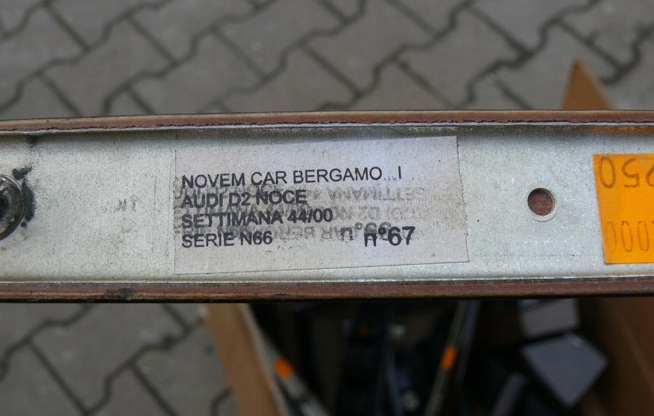 фото №12, Молдинг накладки декоры drewno панели дверь домкрата радио audi a8 d2 lift 99-02