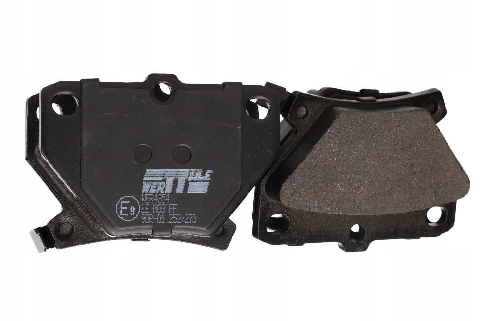 фото №8, Trw тормозные колодки тормозные toyota задняя yaris gdb3243