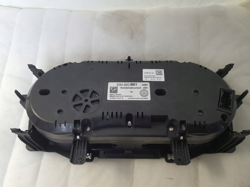 фото №5, Лічильник приладова панель прилади vw golf vii 5g0920861