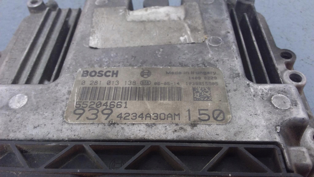 фото №6, Alfa romeo 159 1.9 jtdm бортовий комп'ютер блок керування двигуна 55204661