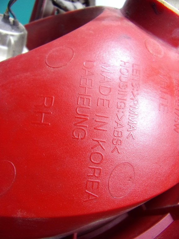 фото №5, Chevrolet spark лампа задня права