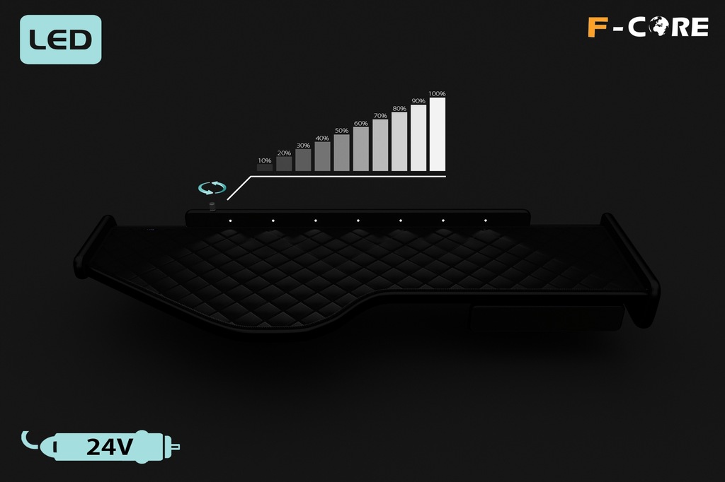 фото №5, Полиця na панель tir volvo fh 3 09-12 шухляда led