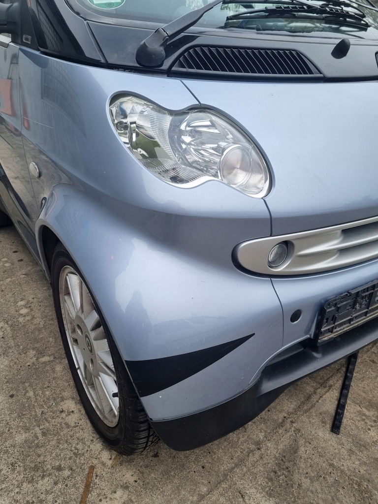 фото №9, Smart i fortwo cabrio 98-07 2001 r. kompletny бампер перед передній