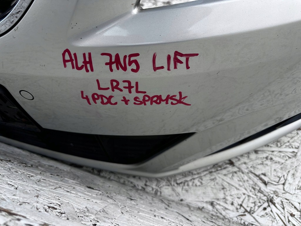 фото №12, Alhambra ii lift fr бампер перед передній сріблястий lr7l 4 pdc + омивачі