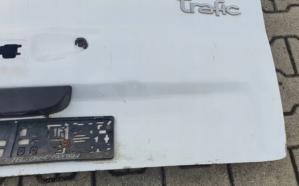 фото №10, Крышка багажника задняя задняя renault trafic ii