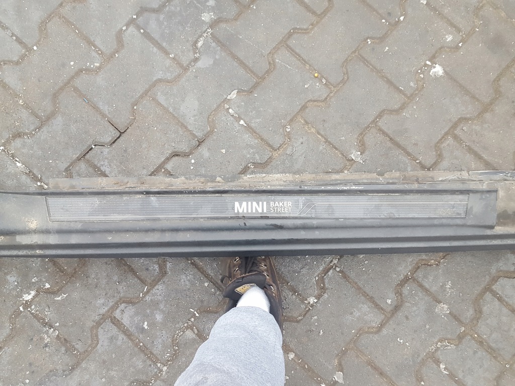 фото №4, Mini cooper r56 one 06-10r молдинг поріг ліва