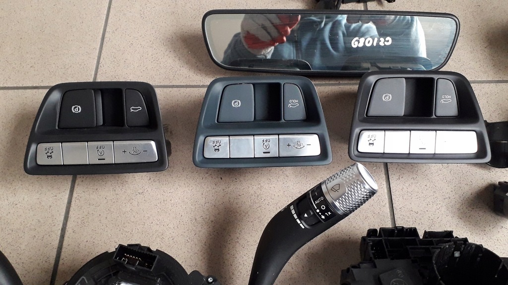 фото №8, Genesis g80 ii 2021-23 rg3 панель перемикачі стрічка 934b5-t1880 97250-t1030