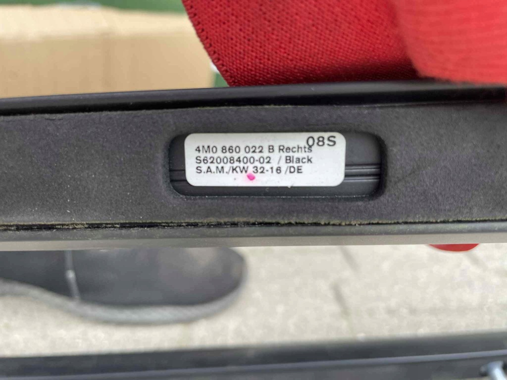 фото №13, Audi q7 4m рейлинги кровельные набор 4m0860021b 4m0860022b