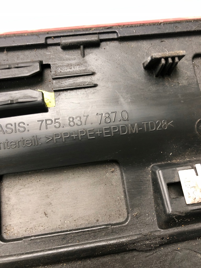 фото №9, Молдинг лівий перед porsche cayenne 7p5837787q