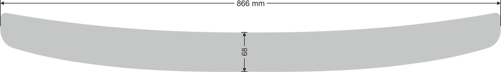 фото №8, Молдинг na бампер накладка volvo s90 2016- плоска
