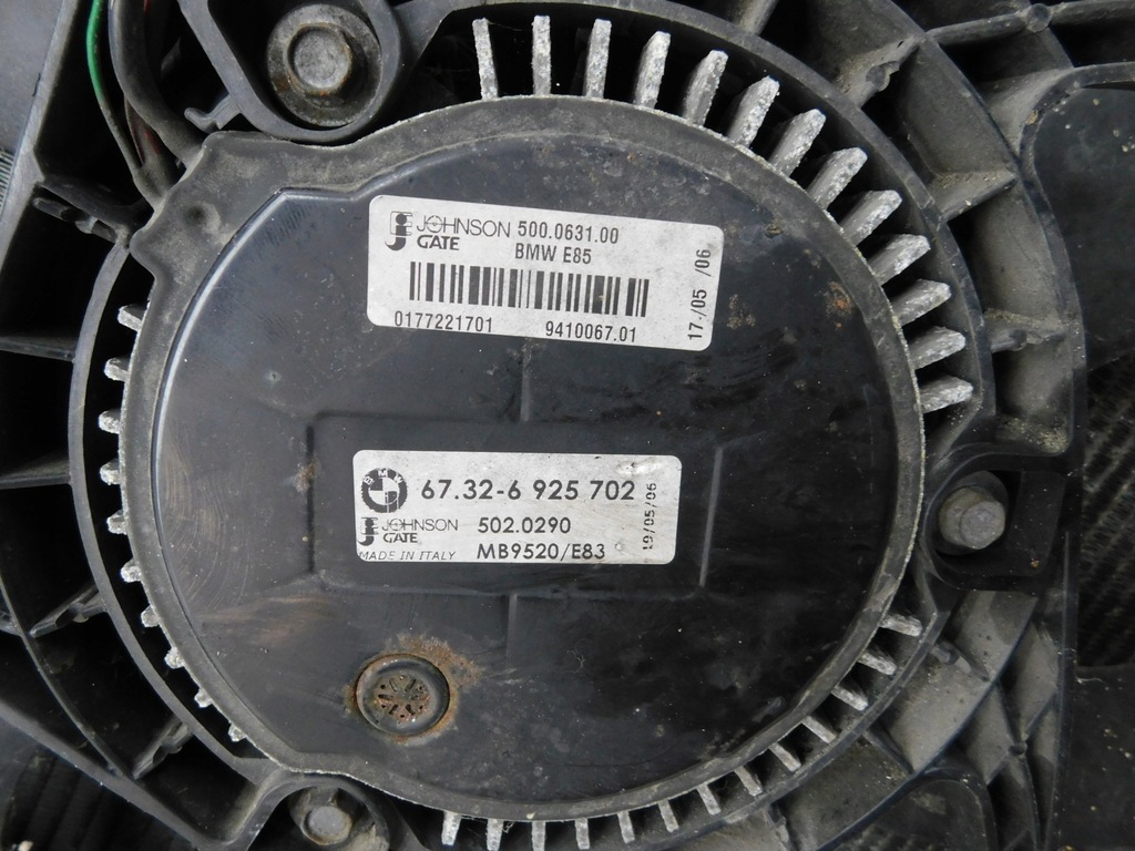 фото №9, Pas передний / усилитель kpl радиатор - bmw x3 e83 2.0d m47 150km