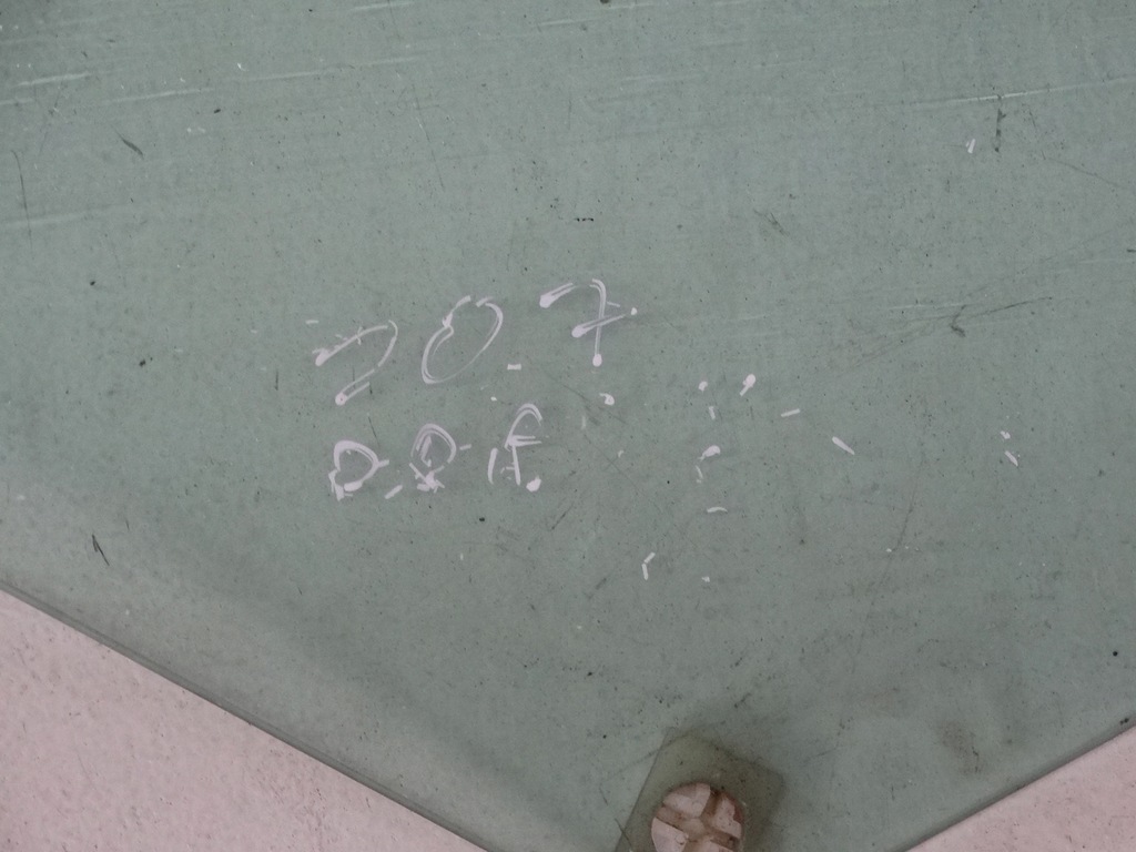 фото №8, Стекло дверь peugeot 207 правый перед 43r-00048 2005r. 5дверь