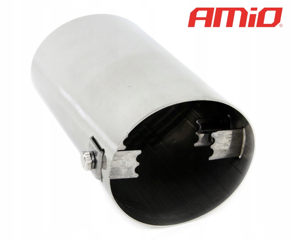 фото №11, Наконечник na гаситель накладка выхлоп глушителя хром сталь нержавеющая mt 006