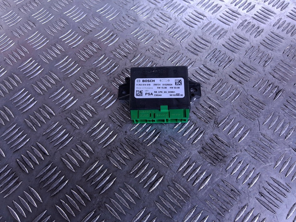 фото №1, Opel crossland x модуль блок управления pdc 9819360080 2020r