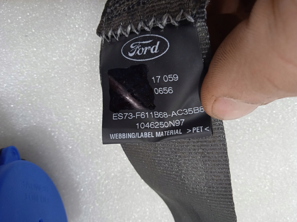 фото №3, Ford mondeo mk5 pas безопасности левый задняя