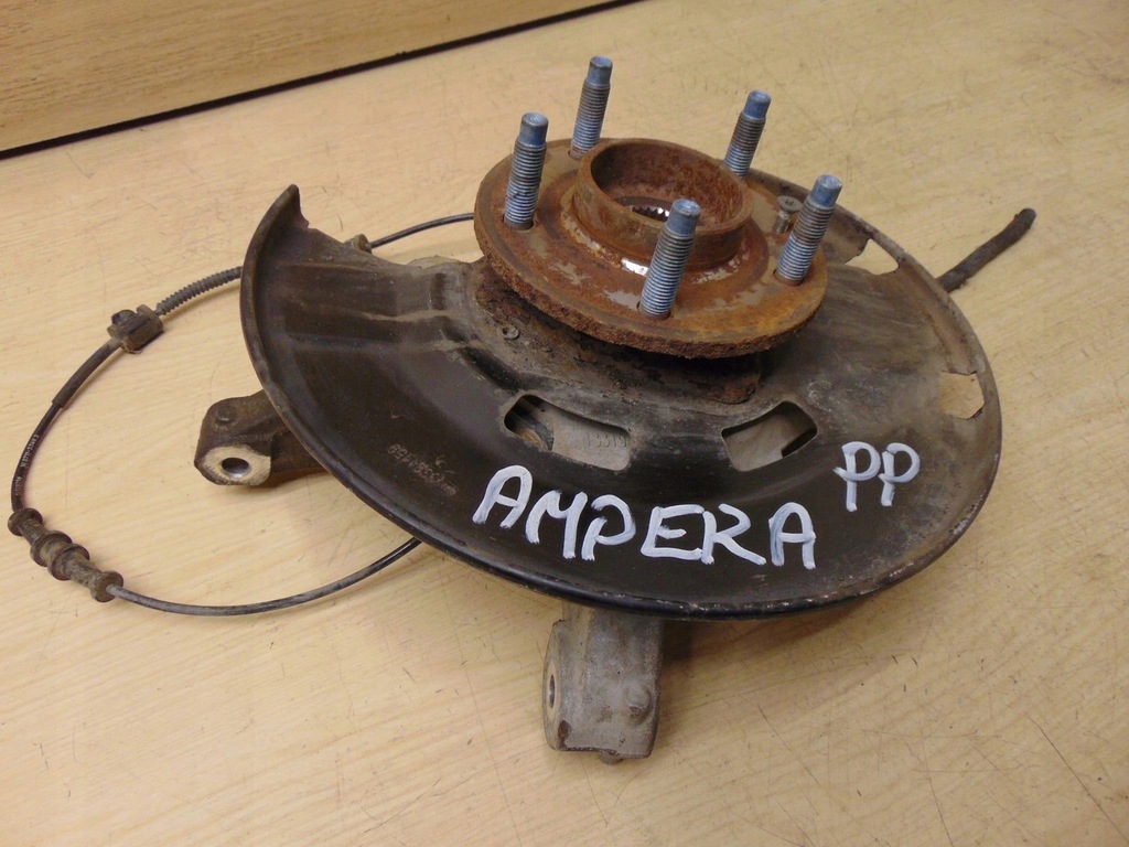 фото №2, Поворотний кулак ступиця права перед opel ampera 1.4 2011-