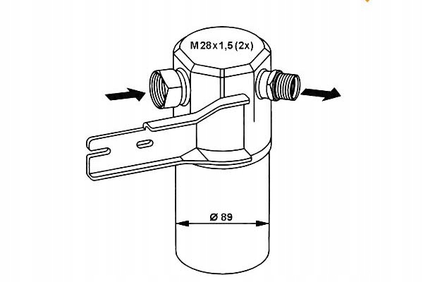 фото №1, Nrf 33132 осушитель, кондиционер