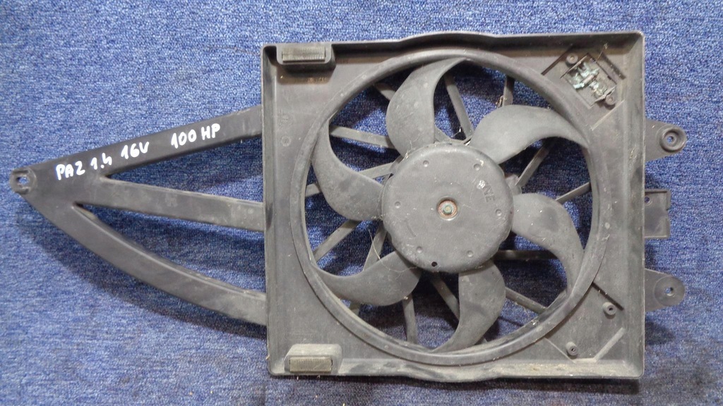 фото №1, Вентилятор радиатора fiat panda 2 1.4 16v 100 hp