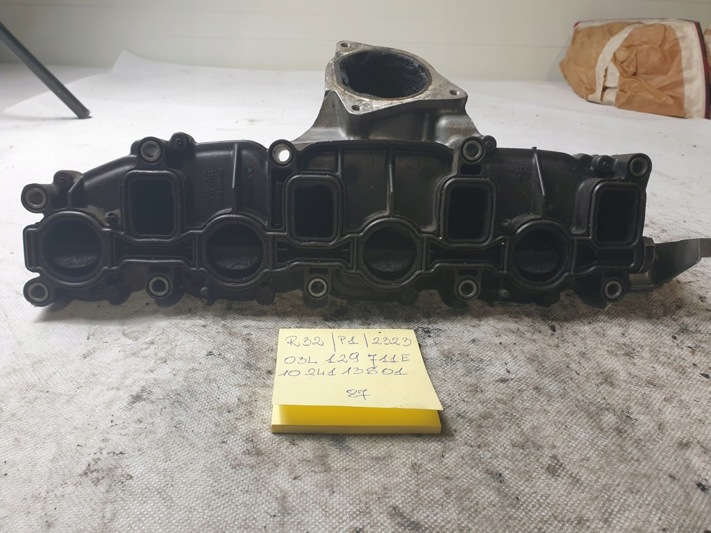 фото №1, Коллектор всасывающий audi a4 b8 2.0 tdi 03l129711e