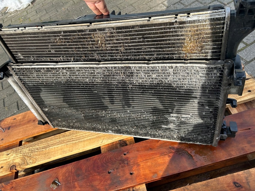 фото №5, Fiat 500l комплект радиатор радиатор 1.3 m-jet