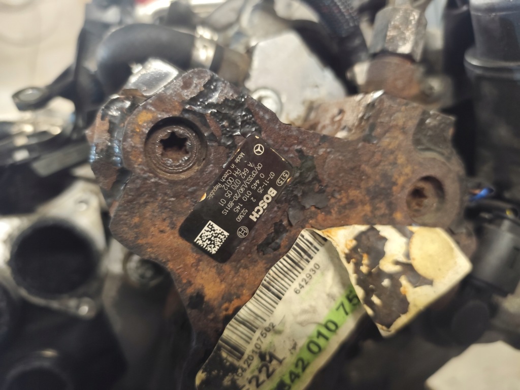 фото №9, Двигун блок двигуна насос форсунки 3.0 cdi v6 642.930 642930 mercedes s klasa w221