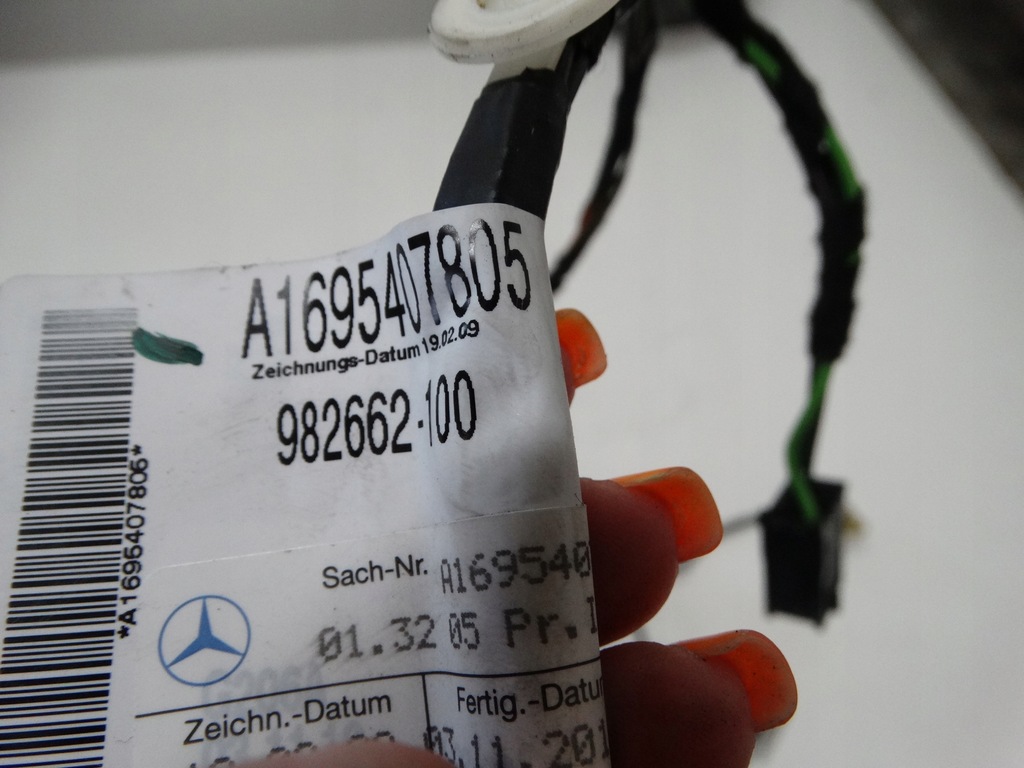 фото №7, Джгут двері правий перед mercedes w169 a1695407805