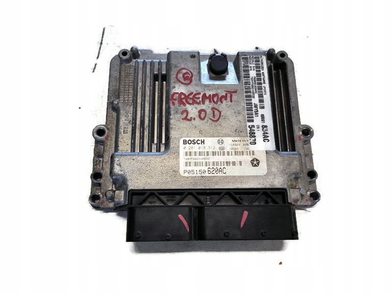 фото №1, Fiat freemont 11r блок управления двигателя 0281018312