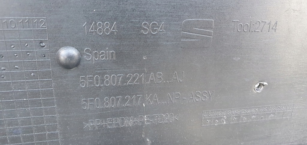 фото №15, Seat leon iii lift бампер перед оригинал c244