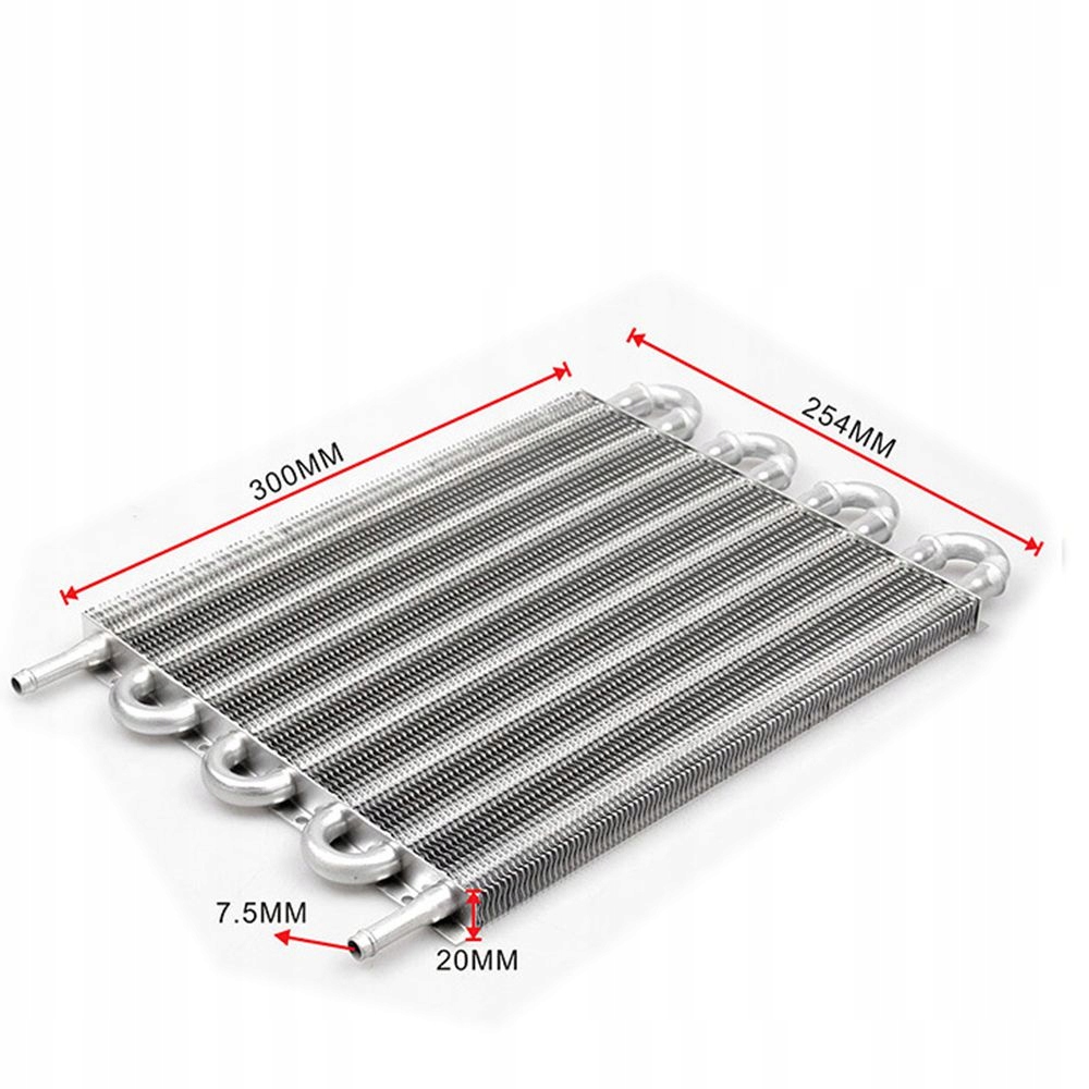 фото №8, Універсальна car радіатор оливи тюнінг 8rzędów