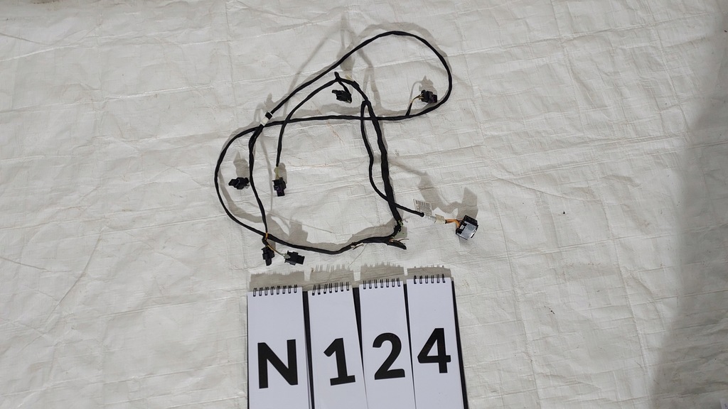 фото №8, Bmw g30 g31 f90 lci m-pakiet pdc электропроводка жгут бампера задняя повреждённая