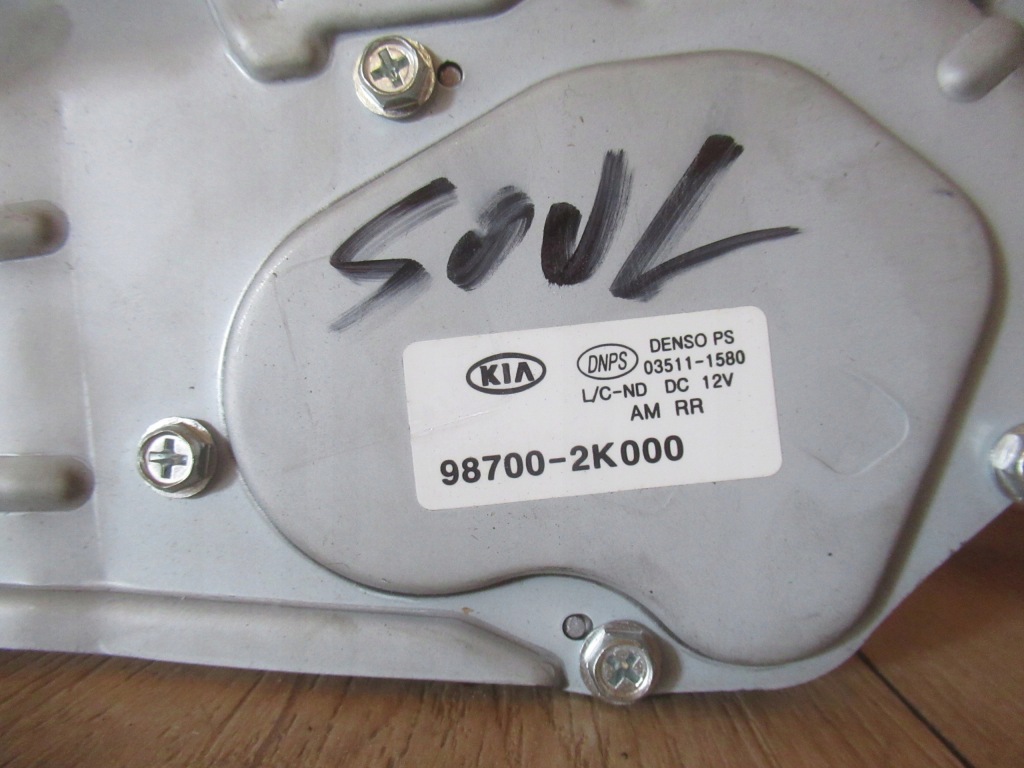 фото №3, Моторчик дворники задняя рычаг kia soul i 08/13 rok