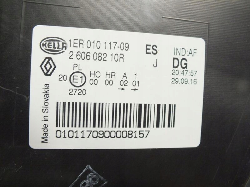 фото №6, Фара передний левый opel movano c/renault master iii/nissan nv400 10-19