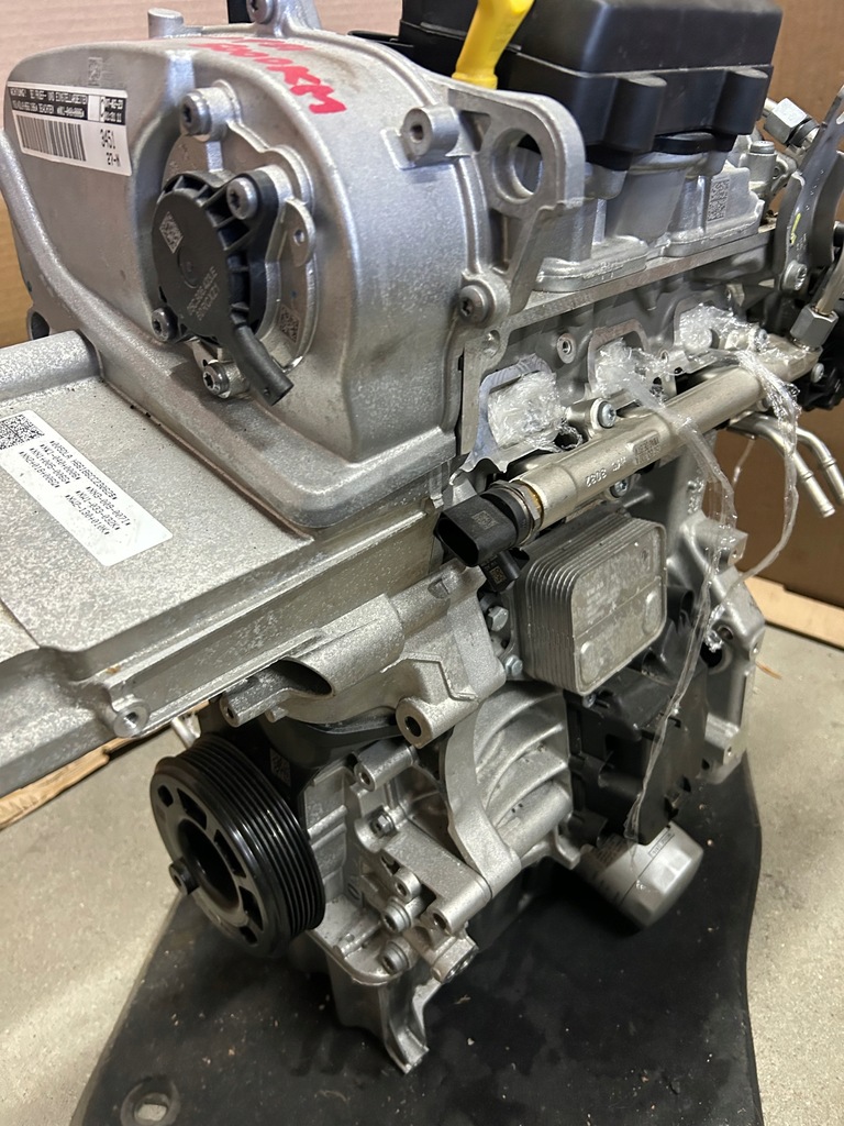 фото №9, Vw polo 2g a1 t-roc 20r 1,0 tsi двигатель dla