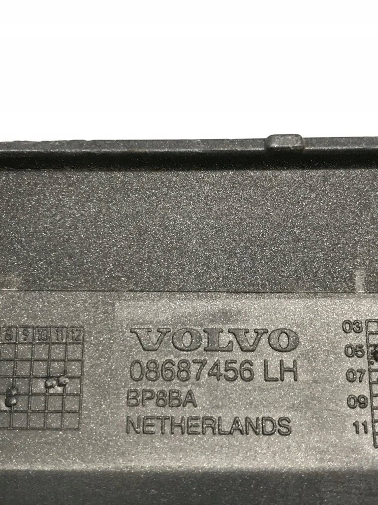 фото №10, Volvo s60 молдинг бампера лівий задня 08687456