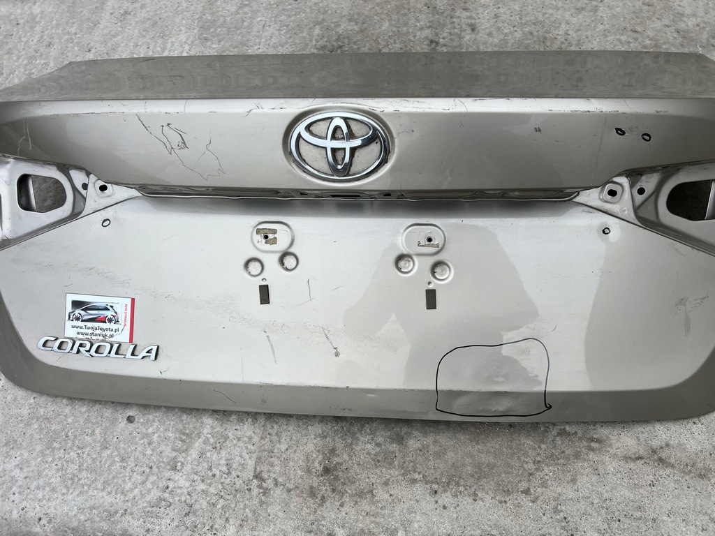 фото №5, Крышка багажника задняя задняя toyota corolla e21 od 2019 sedan