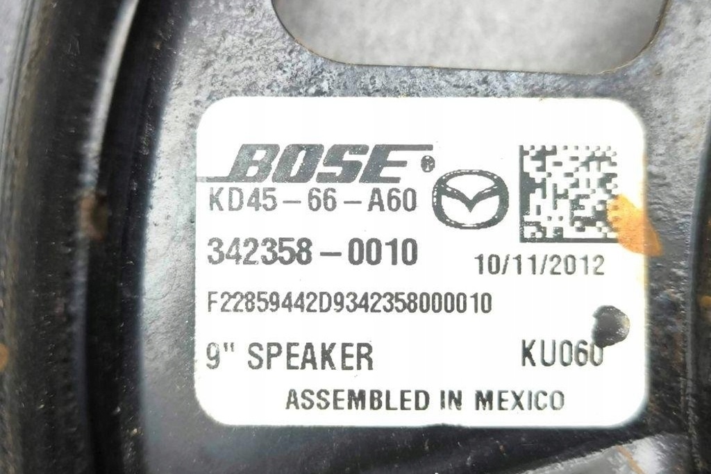 фото №13, Система озвучивание mazda 6 estate gj, gl 3423580010 2.2l дизель 110kw