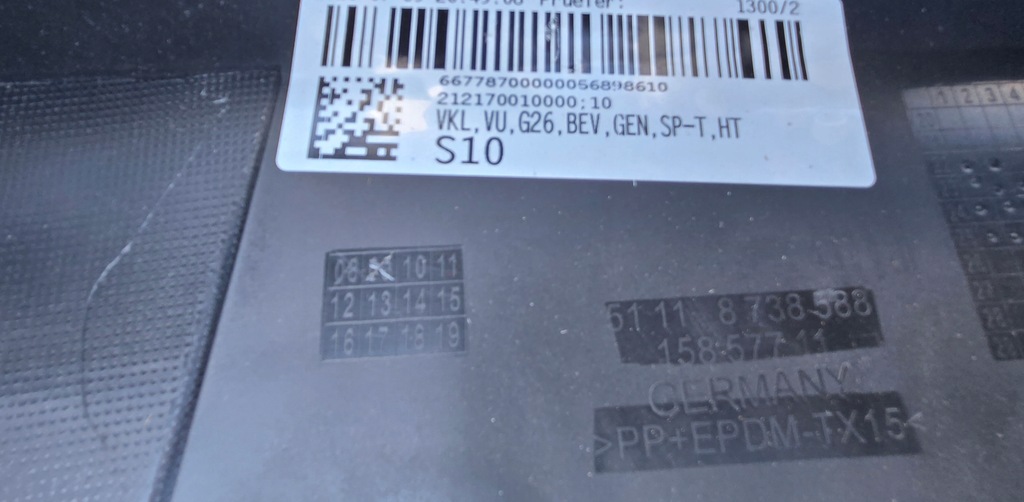 фото №11, Бампер перед передний bmw i4 g26 475