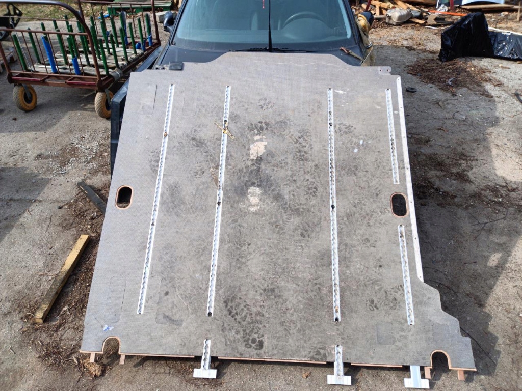 Vw crafter 2 man tge оббивка обшивка кузов підлога комплект Київ