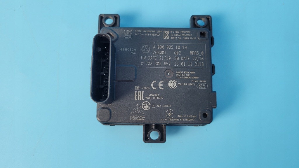 Mercedes eqe 350+ 23r радар датчик датчик distronic a0009051019 Зі Шроту