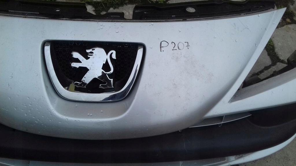 фото №14, Бампер перед передний peugeot 207