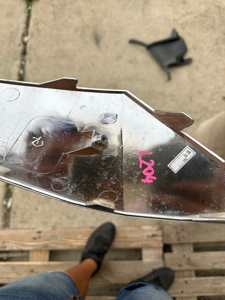 фото №6, Молдинг хром права перед hyundai elantra vii 2020-